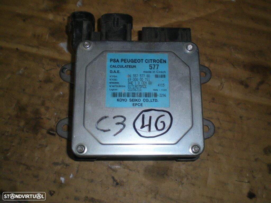 Modulo 9655757780 CITROEN C3 DIRECAO - 1