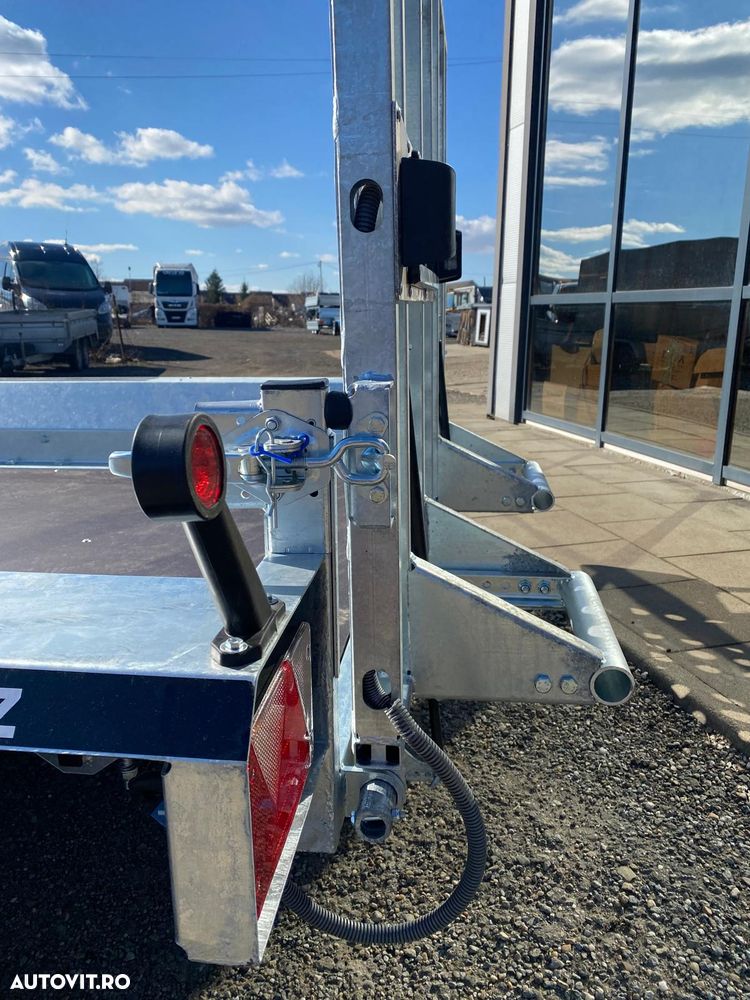 Martz Remorca auto transport utilaje, 2 axe, sistem de franare, 2700kg, KOPARKA  300/150/24 - 9