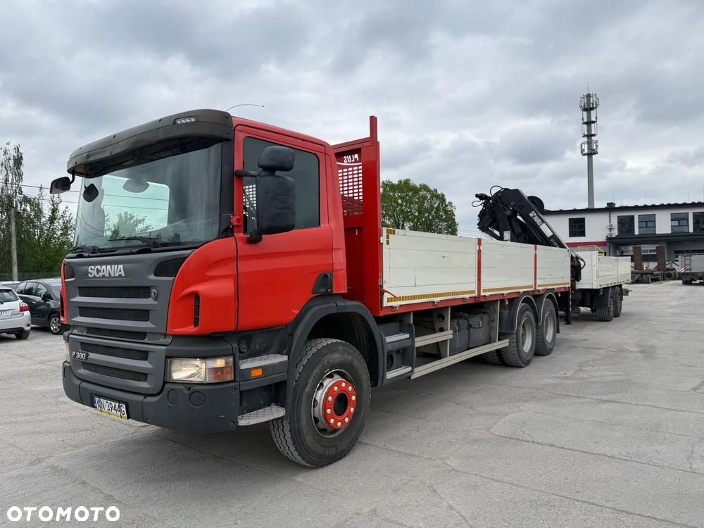 Scania P360 ZESTAW / 6x4 / HIAB 211 / Stan NOWY / - 9