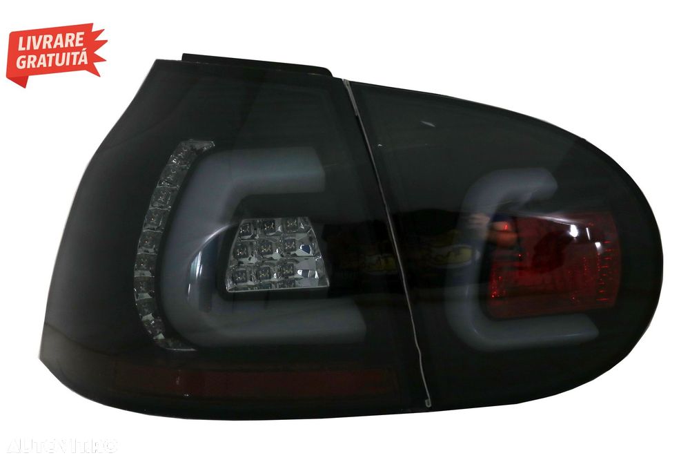 Stopuri TUBE LED BAR VW Golf 5 V (2004-2009) Negru Fumuriu Urban Style- livrare gratuita - 6