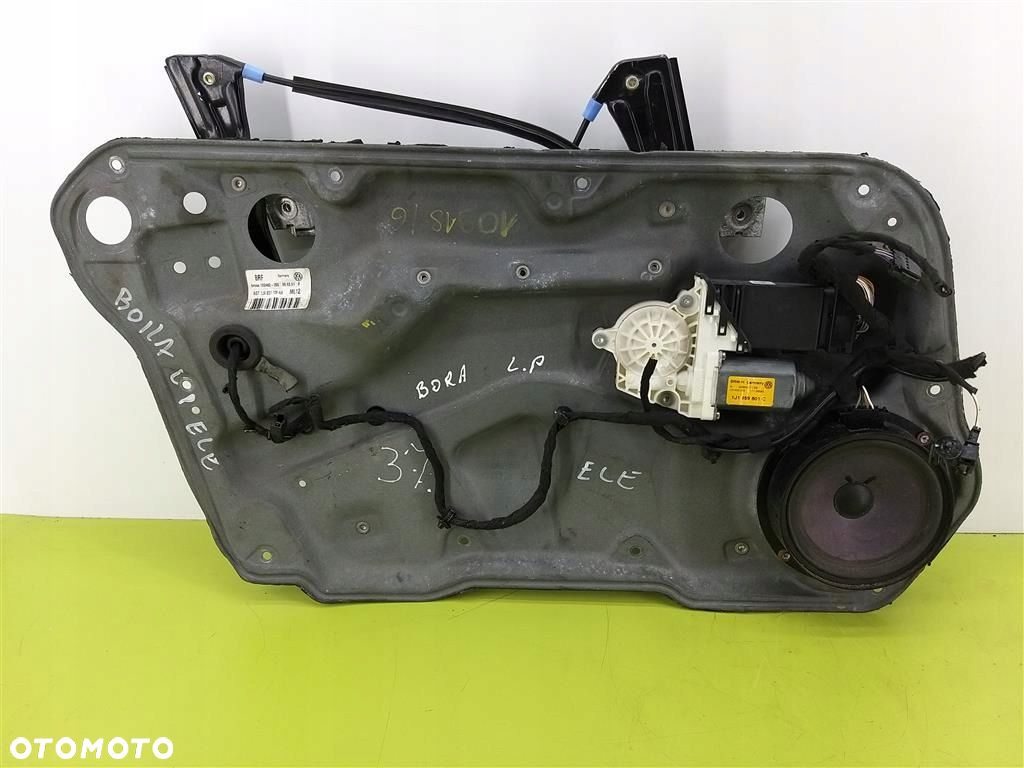 Podnośnik szyby przód lewy VW Bora GOLF IV 5DRZWI 1J4837755 ORYGINAŁ - 1
