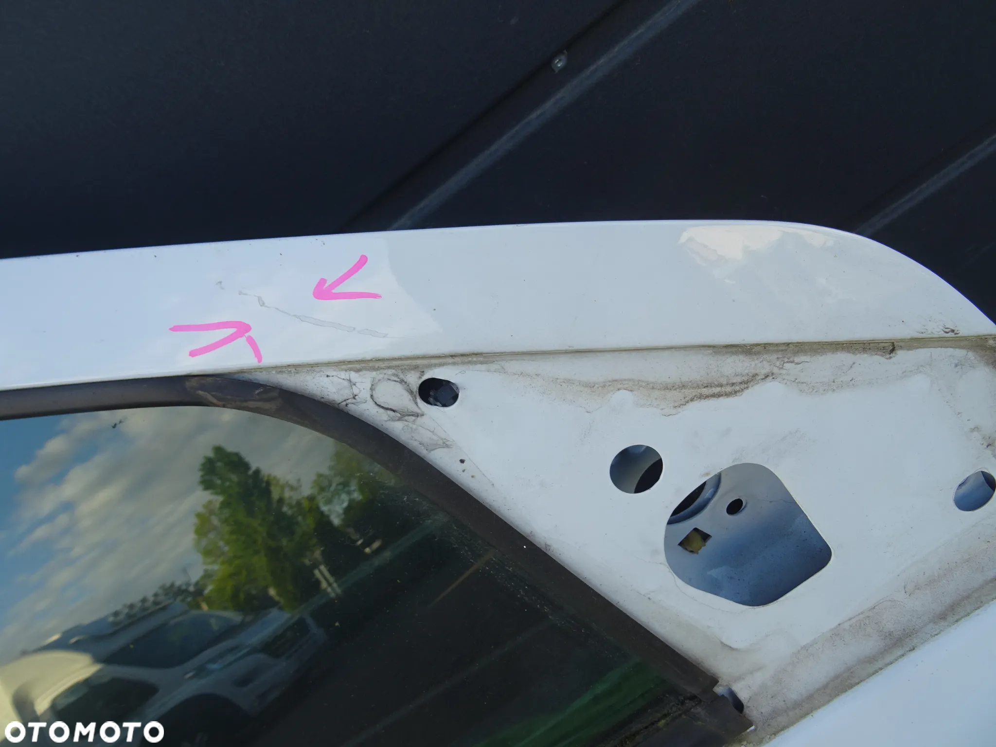 DACIA LODGY STEPWAY DOKKER STEPWAY DRZWI PRAWE BIALE KOMPLETNE LUSTERKO STAN BDB CZESCI ROZNE - 5