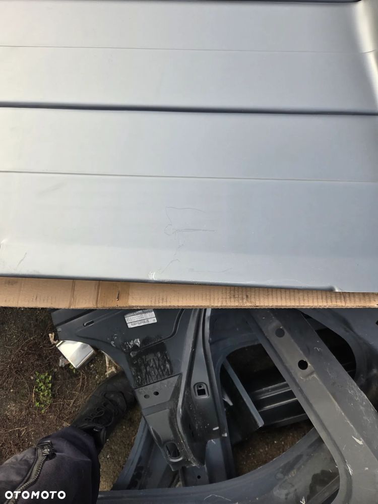 ściana grodziowa Citroën Berlingo II Peugeot Partner II 1609684980 Solidna ścianka działowa z szarego ziarnistego tworzywa ABS PSA 1609684980 - 15