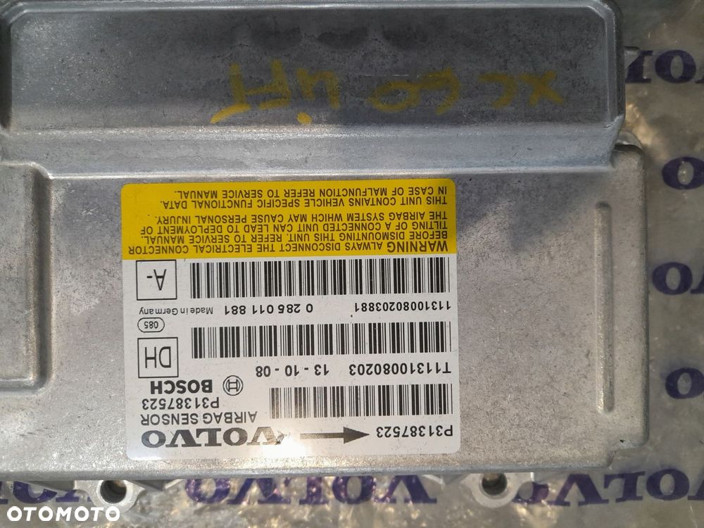 SENSOR AIRBAG 31387523 VOLVO XC60 2015R W-WA - 3
