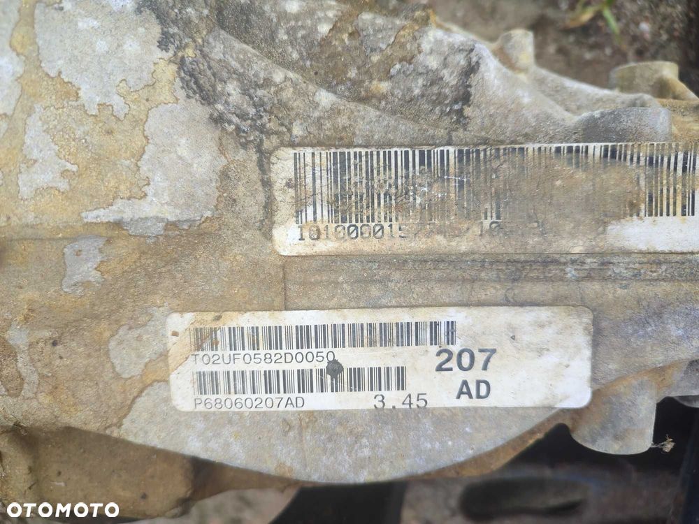 Jeep Grand Cherokee WK2 przedni dyfer przełożenie 3:45 - 2