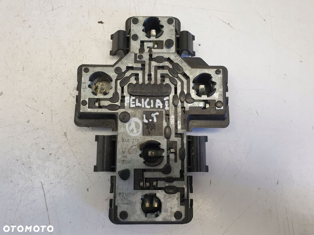 Skoda Felicia TYLNY WKŁAD LAMPY Lewy tył kierowcy 246217 24621700 246217-00 - 4