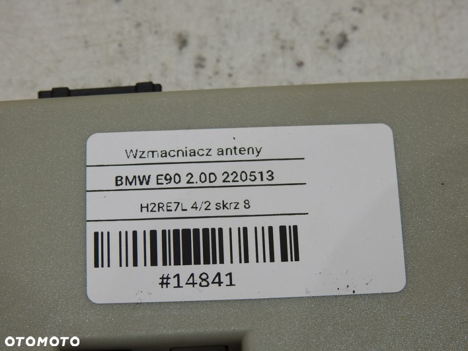 WZMACNIACZ ANTENY BMW 3 E90 21367510 - 8