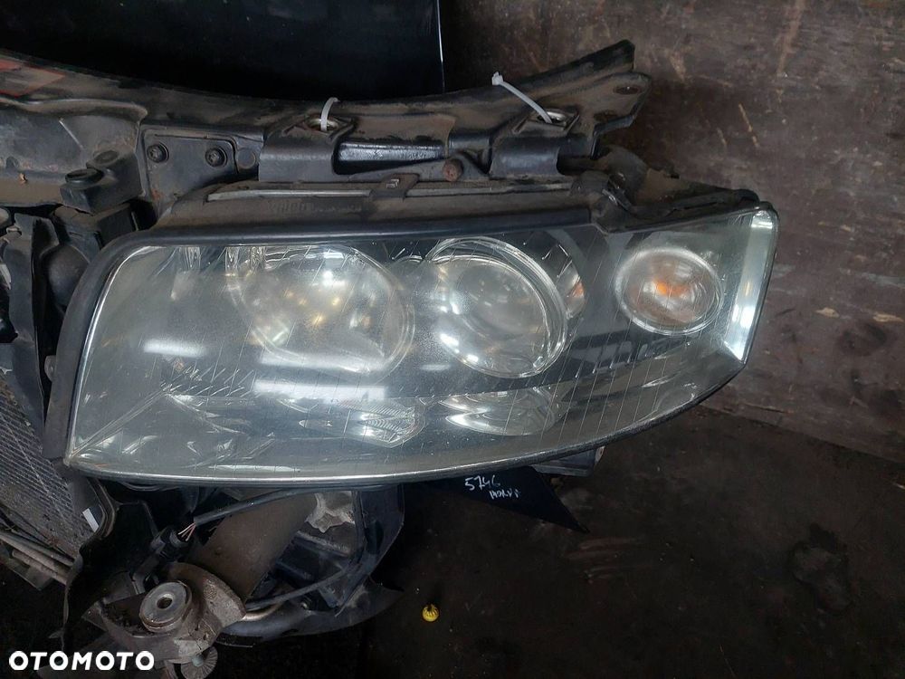 KOMPLETNY PRZÓD MASKA ZDERZAK LAMPY PAS BŁOTNIKI AUDI A4 B6 EU LY9B - 13