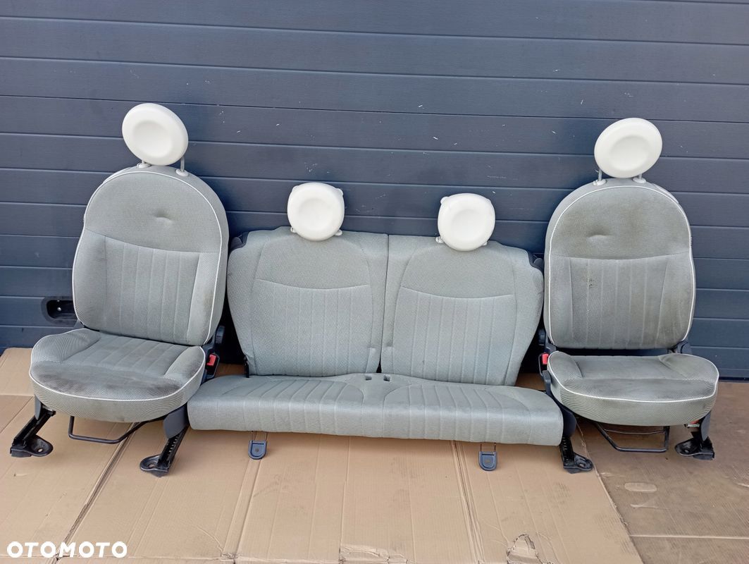 FIAT 500 FOTELE KANAPA KOMPLET EUROPA - 1