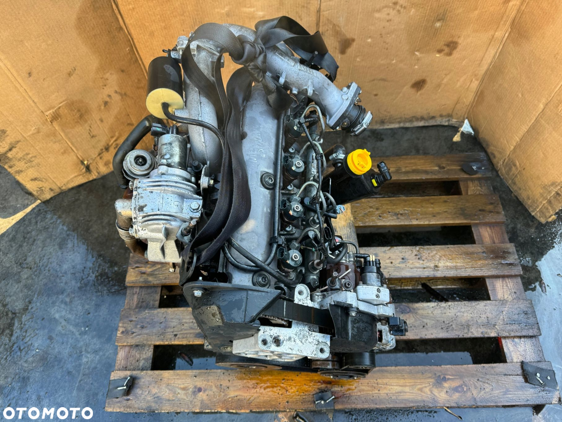 SILNIK KOMPLETNY SCENIC MEGANE RENAULT 1.9 DCI F9A F9 MONTAŻ PRIMIERA - 4