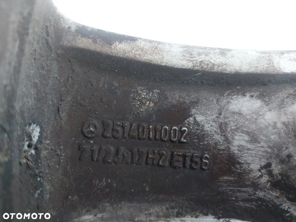 MERCEDES ML 163 164 FELGI ALUMINIOWE R17 7.5J ET56 5X112 OE MERCEDES BENZ A2514011002 PROSTE! - 11