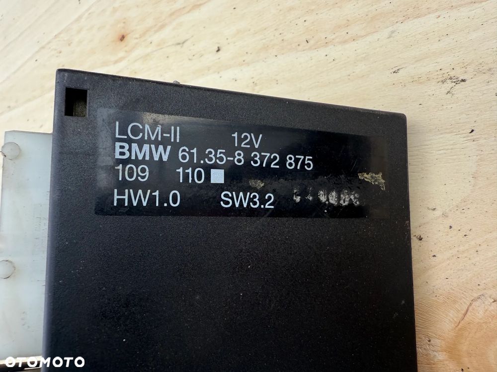 LCM II BMW E38 E39 OEM 8372875 MODUŁ ŚWIATEŁ STEROWNIK - 3