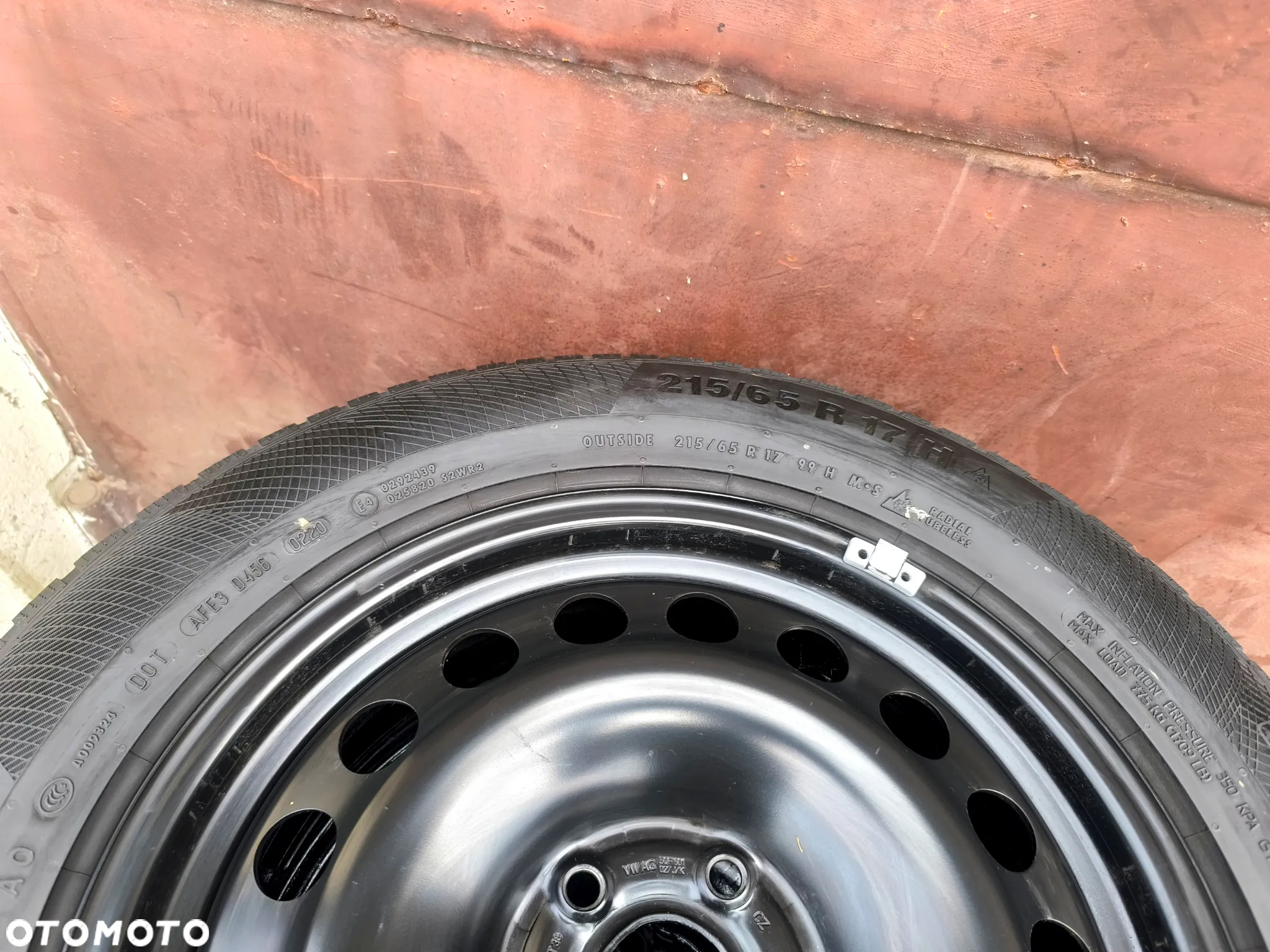 5x112 Felgi Stalowe Stal 17 Koła Zimowe Zima AUDI Q3 VW TIGUAN II 2 SKODA KODIAQ SEAT TARRACO ALU-RAD Legnica 215/65 8mm 20r. - 5