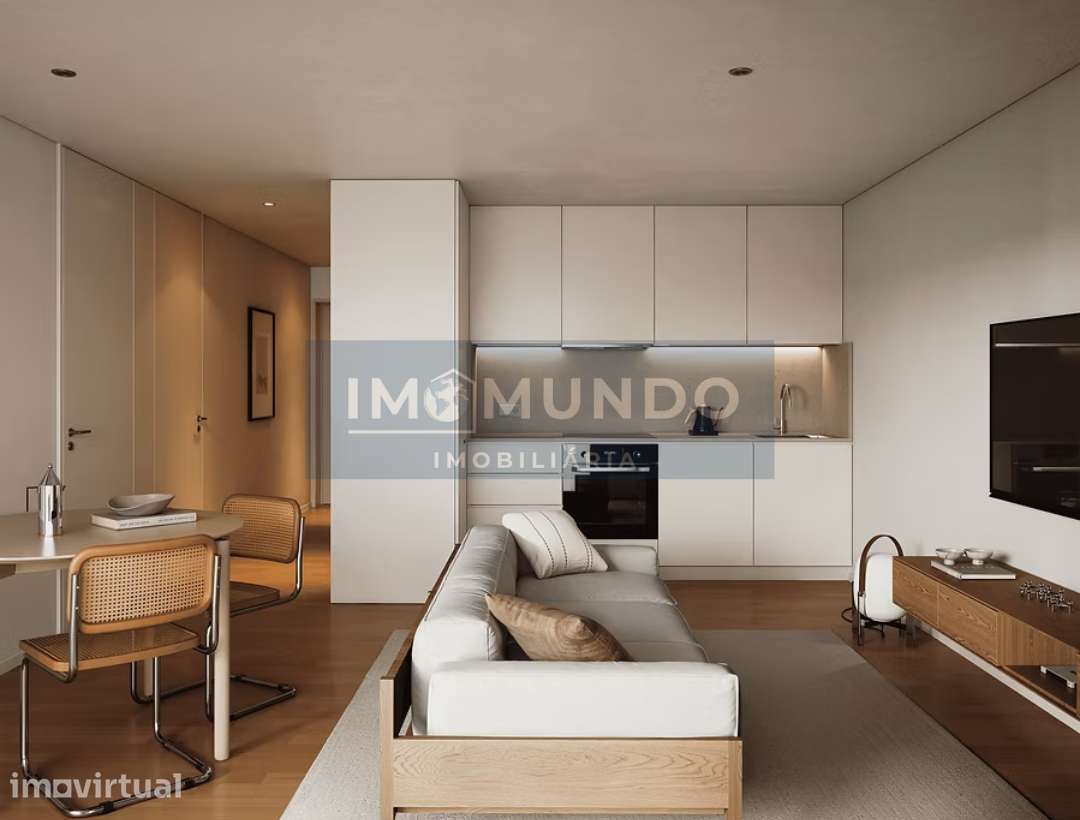 Moderno T2 com Amplo Jardim Privativo - Condomínio Vila Nova de Gaia - Grande imagem: 5/18