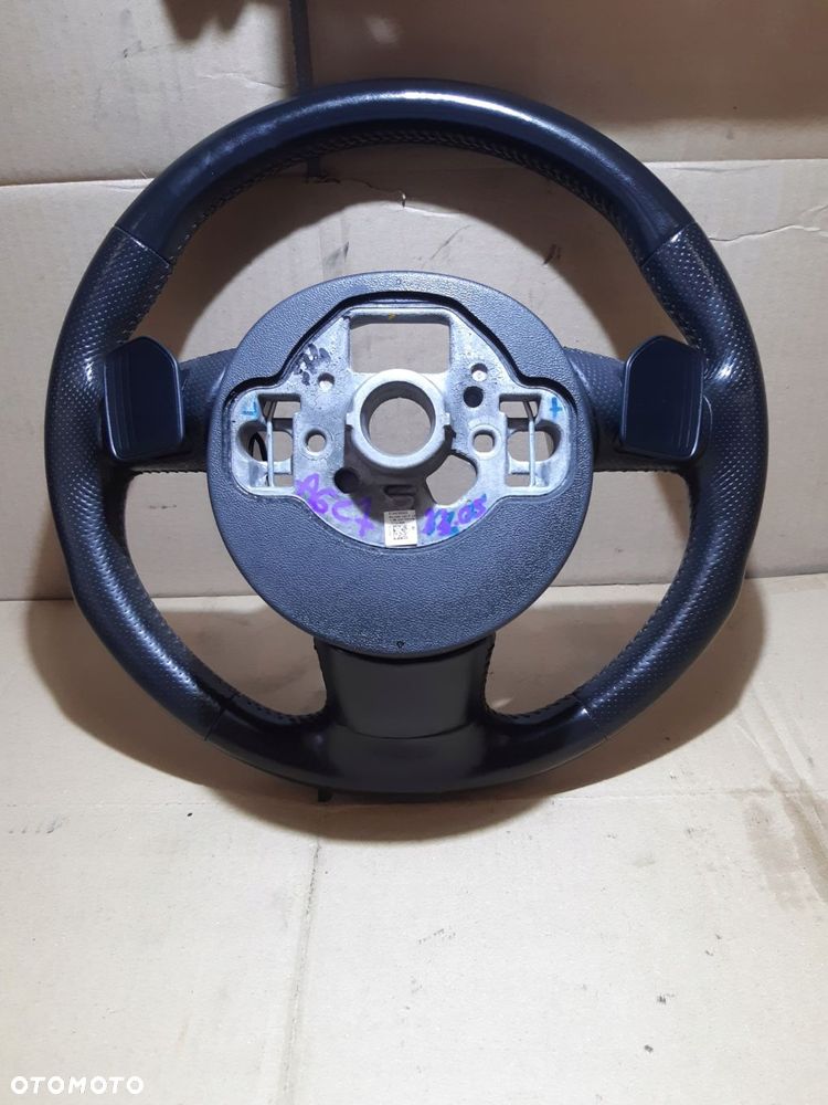 audi a6 c7 kierownica s-line skóra multifunkcja łopatki 8x0419091m - 6