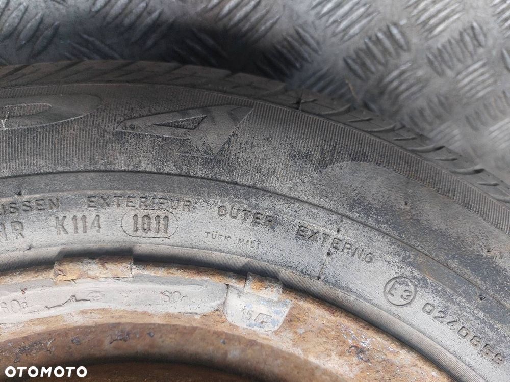 KOŁO ZAPASOWE ZAPAS 4x98 FI58,1 175/70R14 2011R FIAT FIORINO III - 3