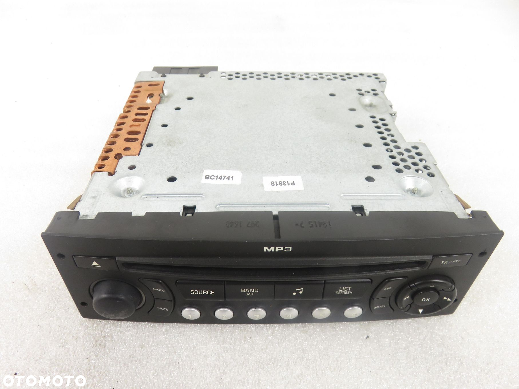 RADIO CITROEN C4 Picasso I 96646223XT00 A2C53250019 - 2