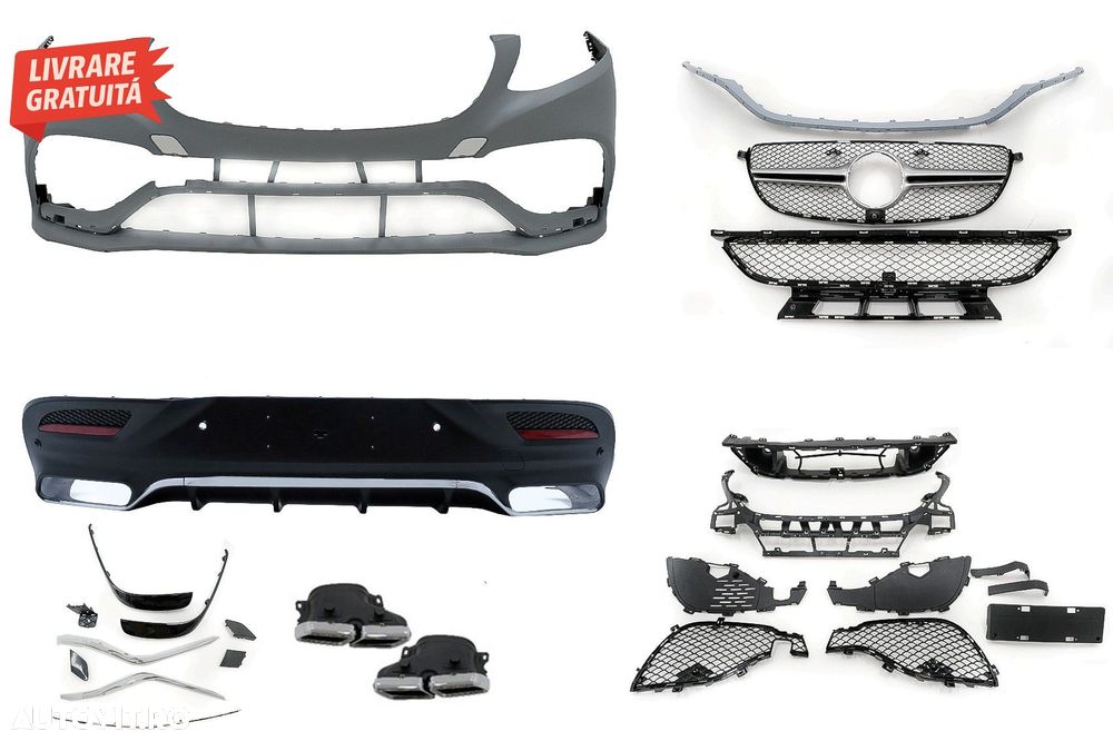 Pachet Exterior Complet Mercedes GLE Coupe C292 (2015-2019) Sport Line- livrare gratuita - 18