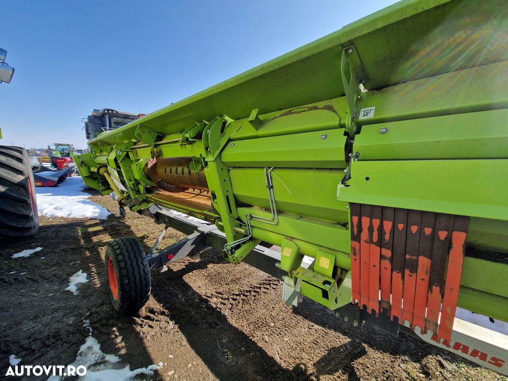 Claas VARIO V 680 HEDER CEREALE  CU CARUCIOR  TRANSPORT CLAAS - 8