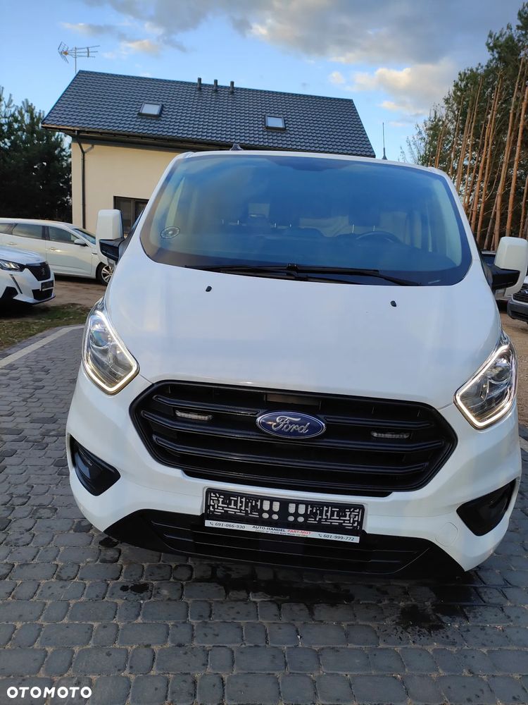 Ford TRANSIT CUSTOM 2021r 2,0 TDCI 130KM L2H1 LONG EURO 6 LEDY CENA BRUTTO VAT 23% - 3