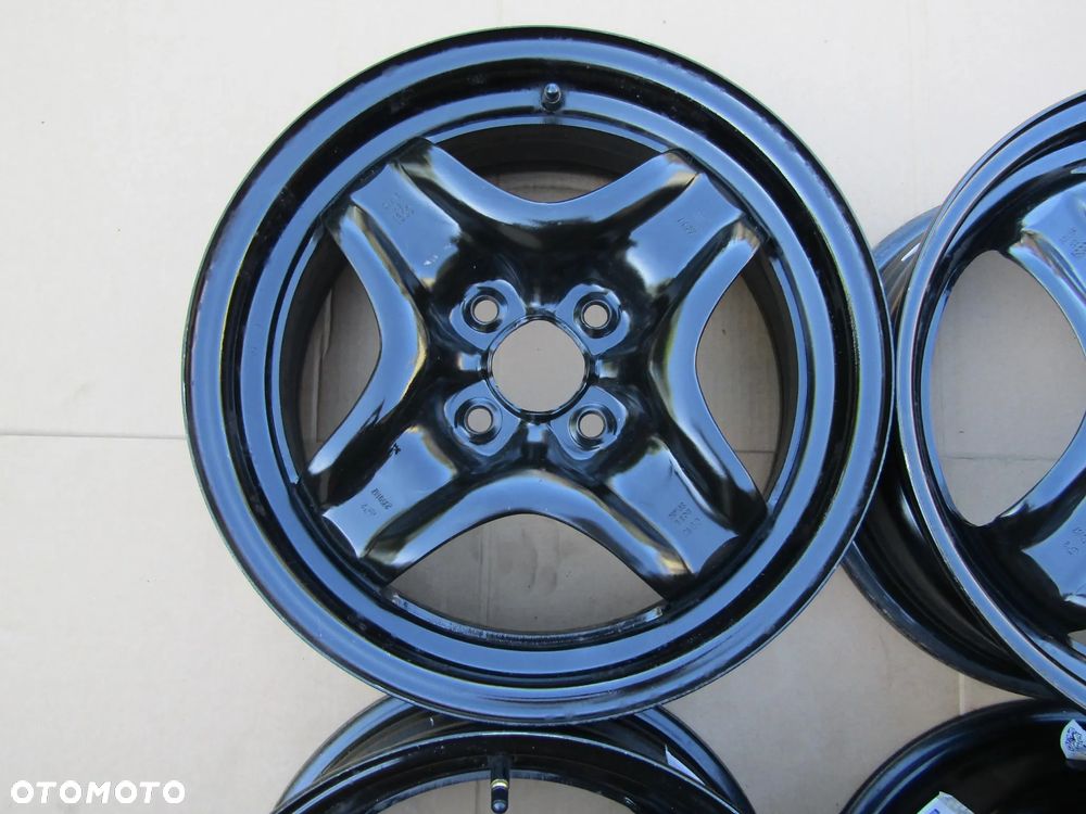 4x Felgi Stalowe 15 Opel Corsa C D E Adam Tigra Meriva Astra G H / Fiat Grande Punto Evo 6 j 4x100 ET39 piasta 56,6 mm + czujniki TPMS ORYGINALNE - 9