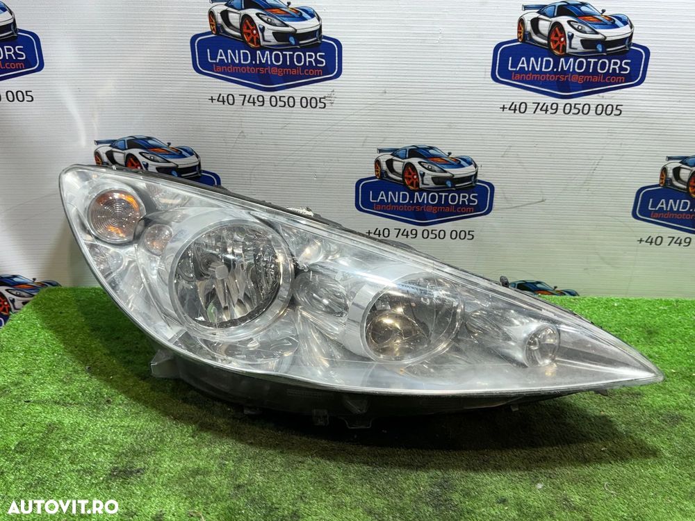 FAR DREAPTA UK CU LUPA PEUGEOT RCZ GT HDI 2.0 DIESEL 2011 COD OEM 1627682180 / 6206F6 / COUPE 2009-2015 - 1