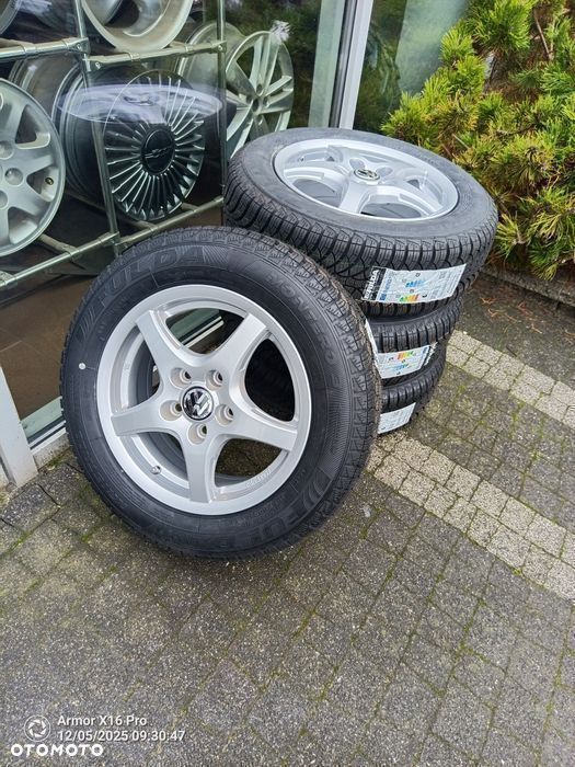 NOWE koła Zima Alu Vw Golf VI VII VIII Touran Caddy Eos Shara FULDA 15 - 3