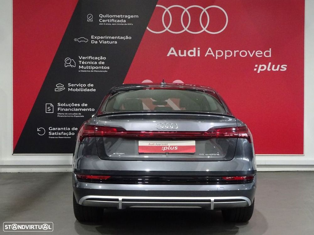 Audi e-tron Sportback 55 quattro S line foto 4