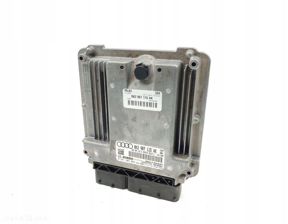 KOMPUTER SILNIKA STEROWNIK AUDI A4 B8 2.0 TFSI 8K2907115AK 0261S07022 - 1