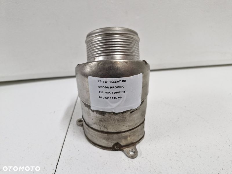 VOLKSWAGEN PASSAT B8 AUDI SEAT SKODA KRÓCIEC TŁUMIK TURBINY TURBO 04L131111L - 7