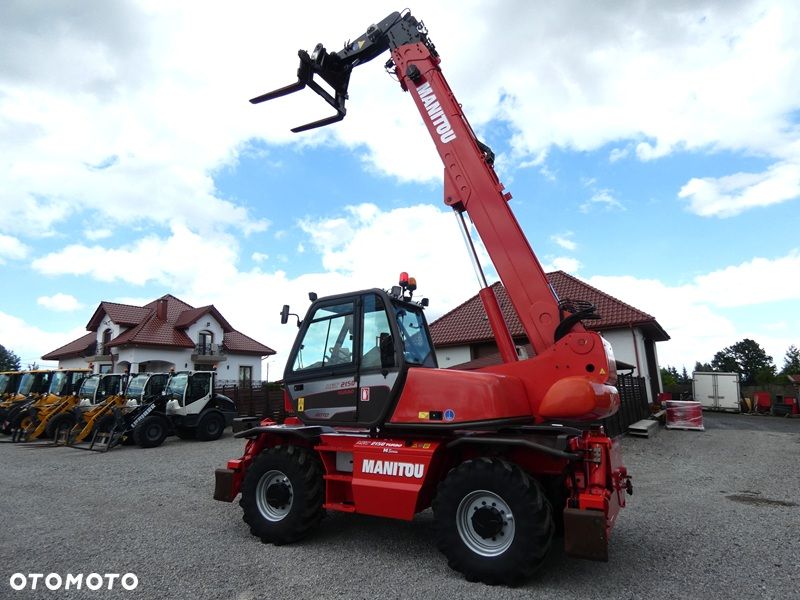Manitou MRT2150 ROTO / Sprowadzona / Pilot , wciągarka, łyżka + widły / - 34