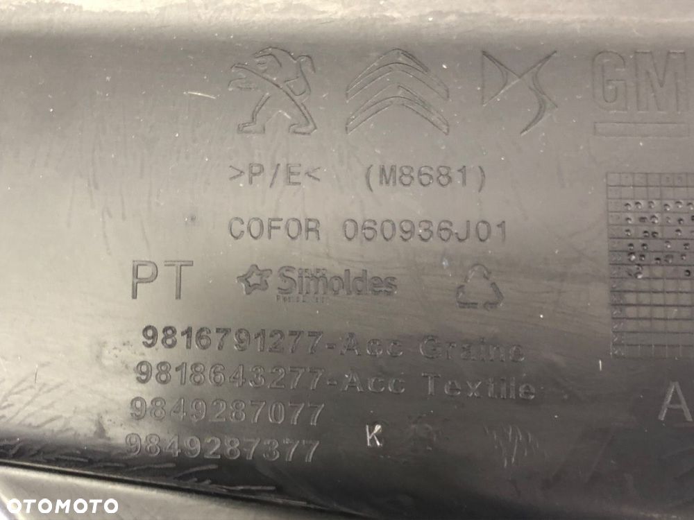 BOCZEK DRZWI LEWY PRZÓD - 127.00 PLN - TOYOTA PROACE CITY VERSO nadwozie wielkoprzestrzenne (MPV) - 5