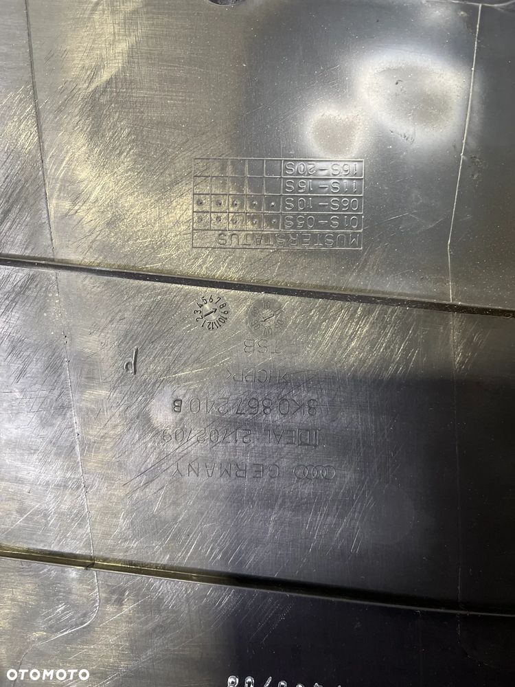 PLASTIKI WNETRZE AUDI A4 B8 TUNEL ŚRODKOWY - 15