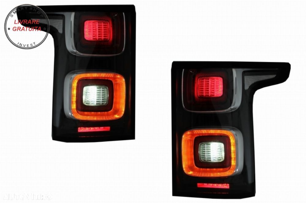 Bara Spate cu ornamente evacuare si Stopuri Full LED Range Rover Vogue L405 (2013-- livrare gratuita - 3