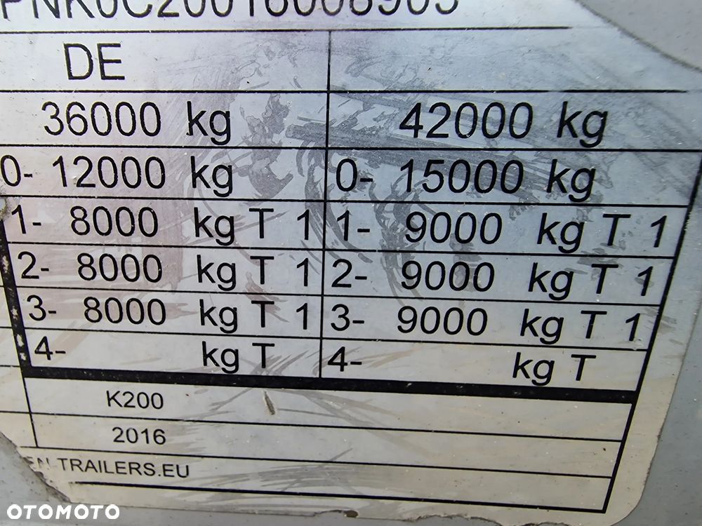 Knapen K200 Ruchoma podłoga 60m3 AGRO 6410 kg - 16