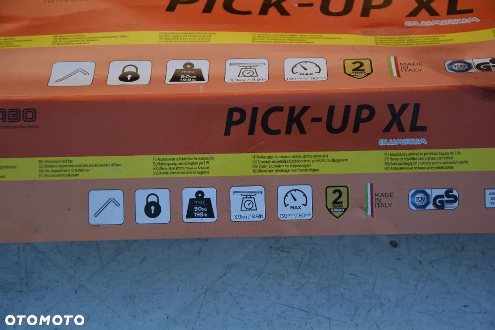 Mitsubishi ASX / Outlander / RVR  Bagażnik na relingi zintegrowane Aluminiowy zamykany na klucz - 9