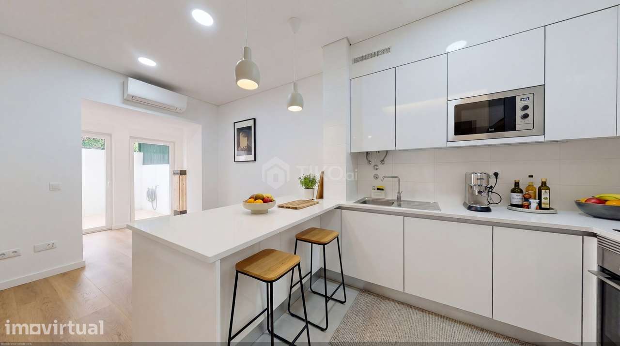 APARTAMENTO T2 COM DOIS TERRAÇOS PRIVATIVOS | PENHA DE FRANÇA – LISBOA - Grande imagem: 4/28
