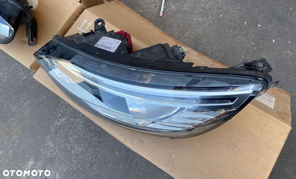 RENAULT SCENIC 4 IV GRAND SCENIC IV 2 sztuki Kompletna LAMPA PRZEDNIA PRAWA LEWA soczewka REFLEKTOR PRAWY lewy PRZÓD  EUROPA lampy przednie reflektory 260101685R 260606727R Wwa - 7