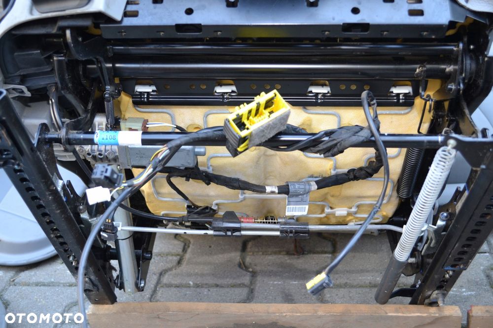 BMW E61 FOTELE SKÓRY KANAPA BOCZKI MPAKIET KOMPLET ANGLIK podgrzewane - 13