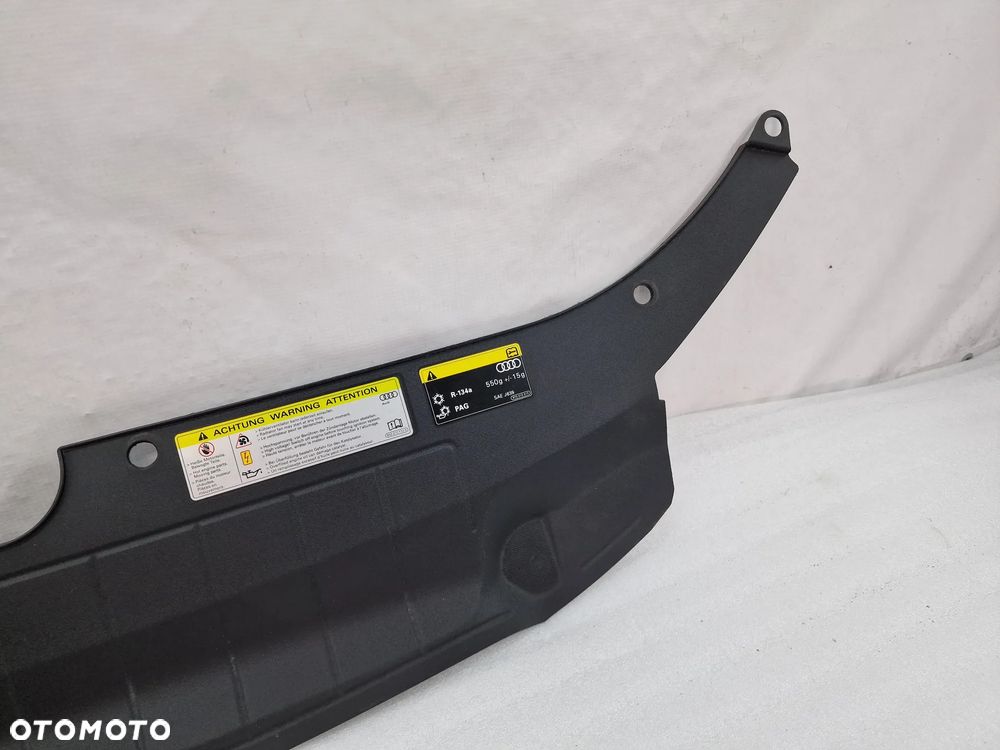 AUDI Q5 LIFT 8R0 11- OSŁONA / NAKŁADKA PASA PRZEDNIEGO PRZÓD , NR 8R0807081A , NR AUKCJI OP86 - 6