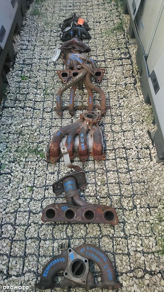 RENAULT KOLEKTOR WYDECHOWY