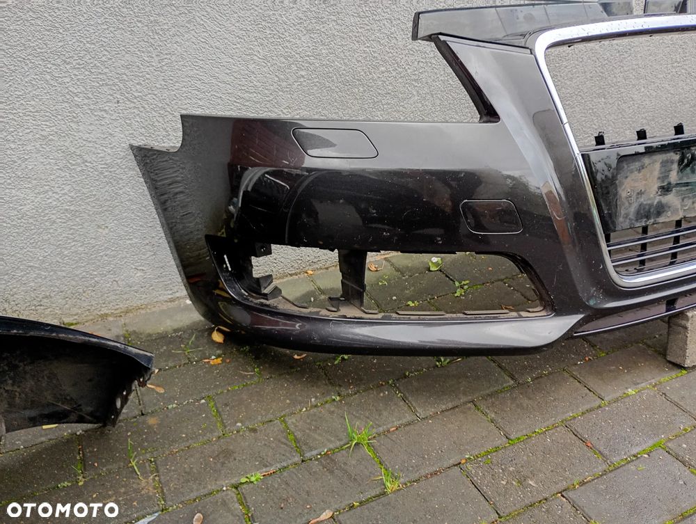 Zderzak przód audi a3 lift  8p do 09-12  xenon spryski - 2