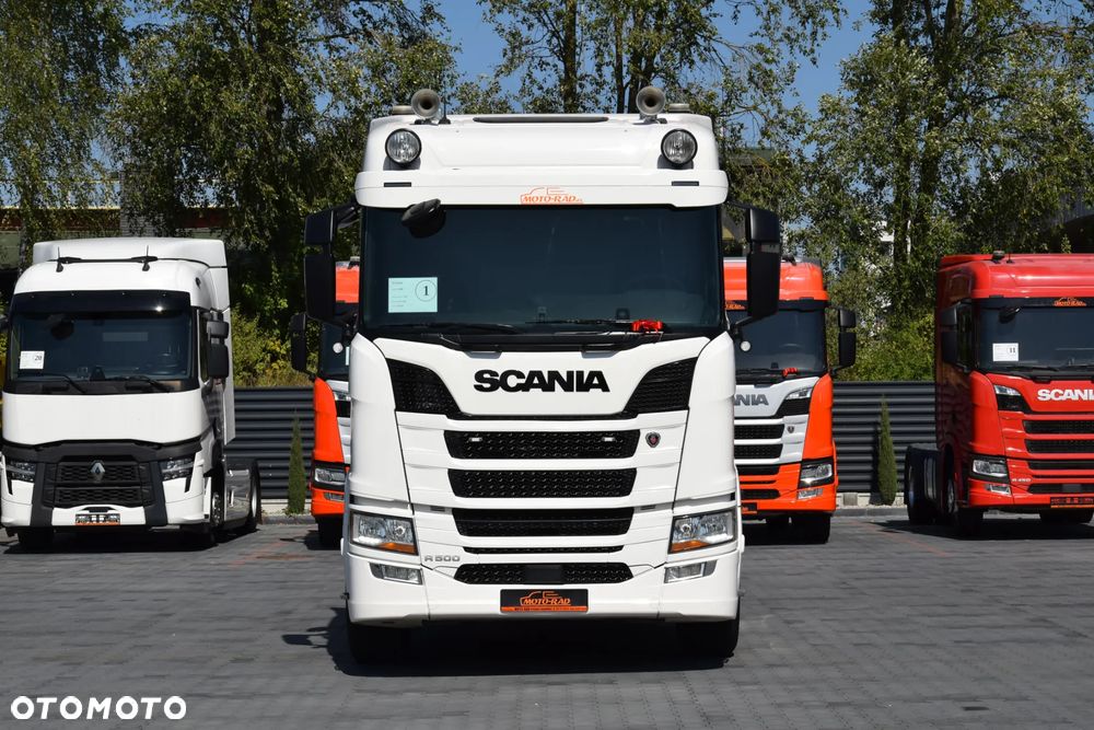 Scania R500 / EURO 6 / FULL AIRMATIC / 6 PODUSZEK / HYDRAULIKA / RETARDER / ACC / KLIMA / LEDY / ALUFELGI / FULL SPOILERY / SERWISOWANA / SPROWADZONA - 2