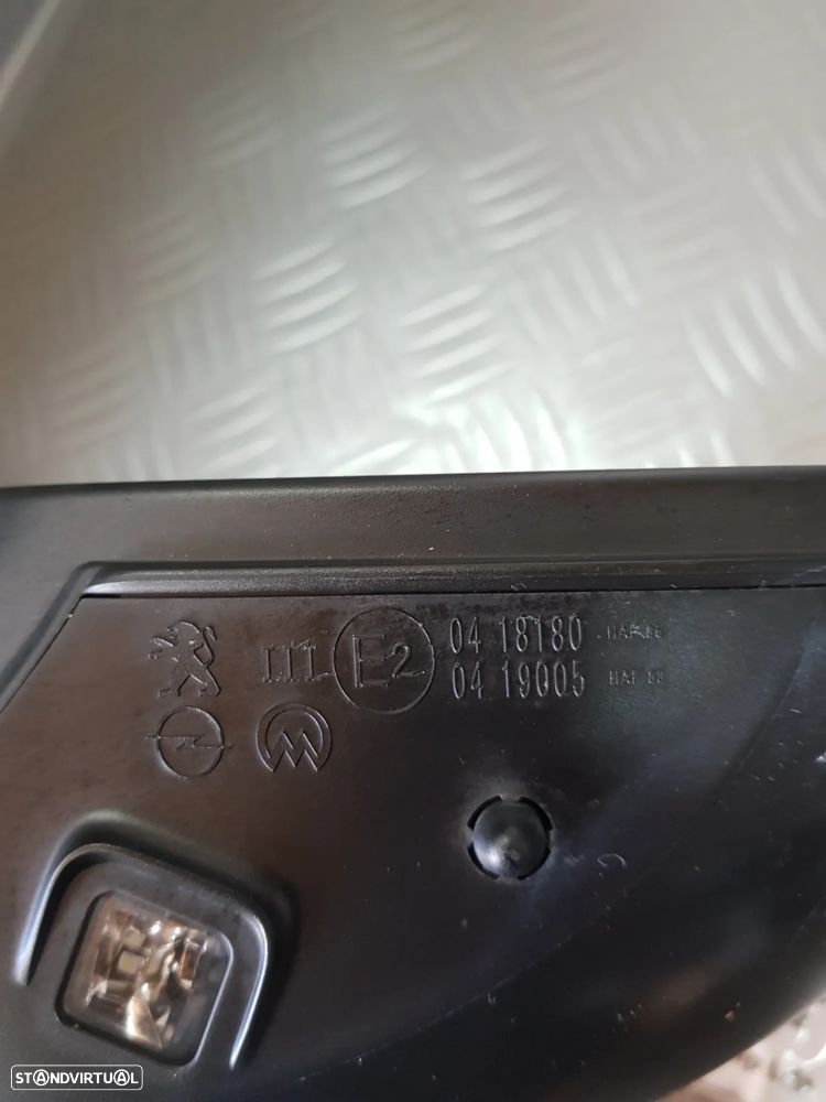 Espelho retrovisor Peugeot 208 II Opel Corsa F Direito e esquerdo Ano 2019-2024 - 6