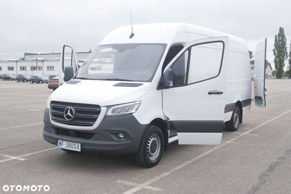 Mercedes-Benz Sprinter 317 CDI Długi LED Hak Zab. Warsztatowa Navi Kamera SalonPL VAT23% Właścicielem pojazdu jest Ayvens Financial Services Polska - 3