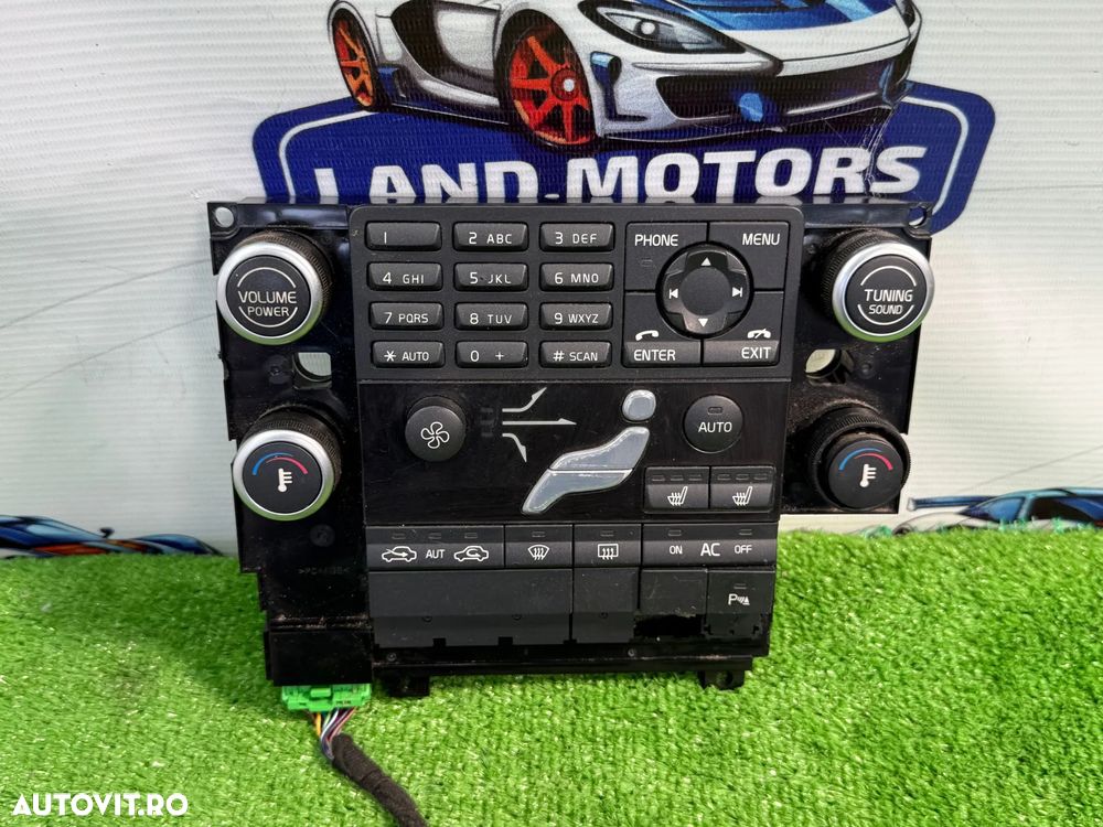 PANOU COMANDA AC / CLIMA / CONTROL AUDIO VOLVO XC60 2011 2.0 DIESEL SUV HATCHBACK COD OEM 30782904 2010-2014 - 1