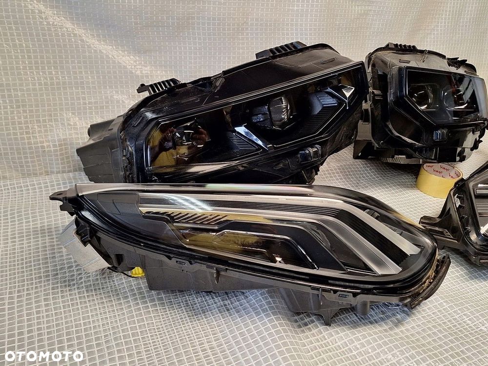 lynkco 01 lampa przod full led prawa lewa komplet orginal europa demont - 2