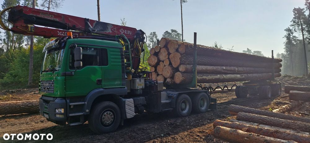 MAN TGA 26.480 6x4 do dłużycy, drewna, lasu - 14