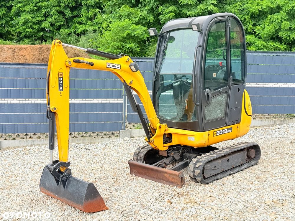JCB MINIKOPARKA JCB 8018 3 Łyżki Stan IDEALNY - 2