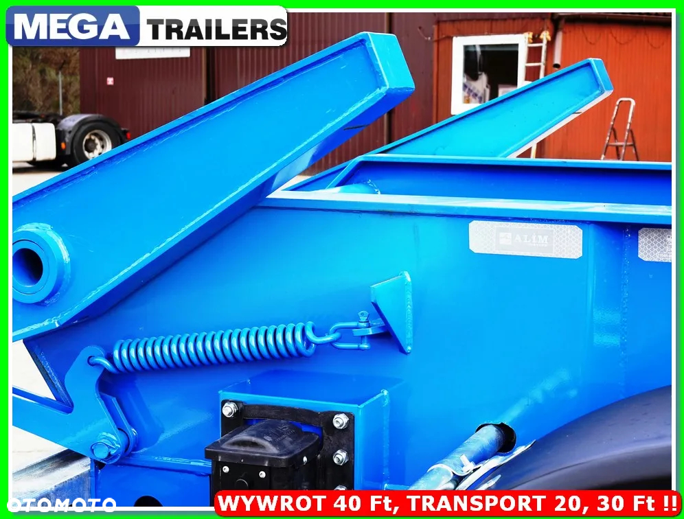 Mega 65 m³ wywrotka na kontener 40 Ft / do 44,0 T DMC zestawu !!! - 30
